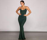 Irene Formal Backless Glitter Mermaid Dress